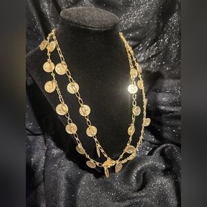 Gold Coin Necklace